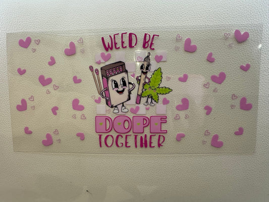 Buds Together Decal