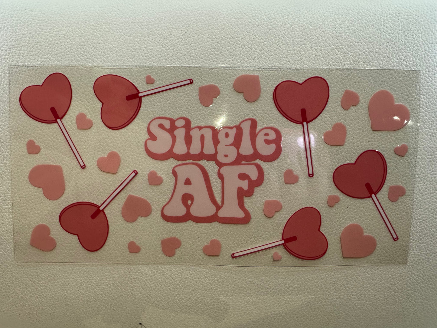 Single AF Decal