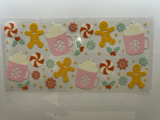 Gingerbread & Hot Chocolate Decal
