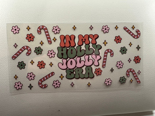 In My Holly Jolly Era decal