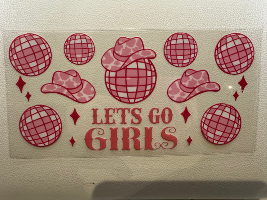 Let’s Go Girls decal