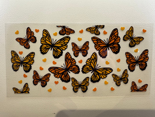 Butterflies decal