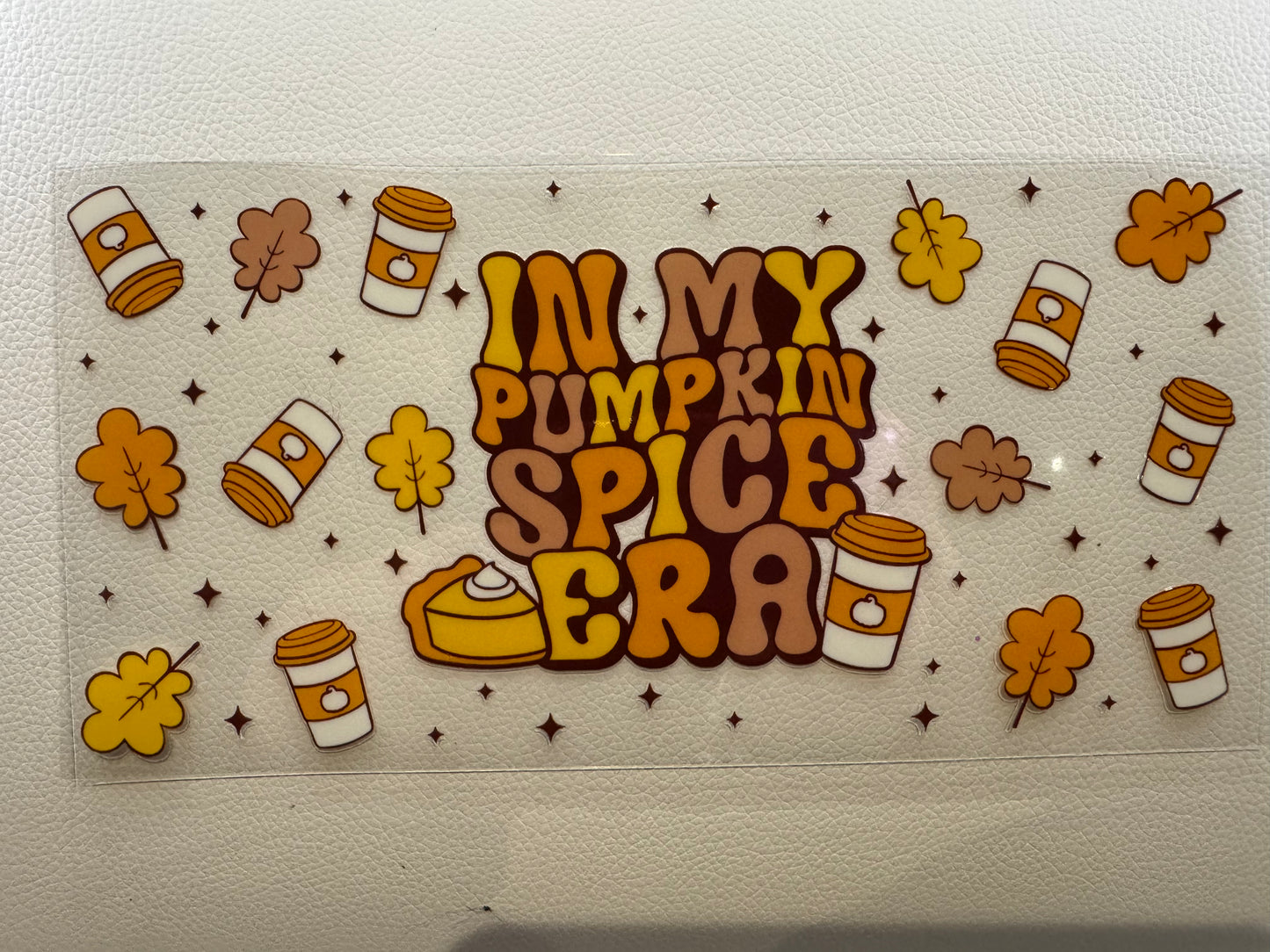 In My Pumpkin Spice Era decal