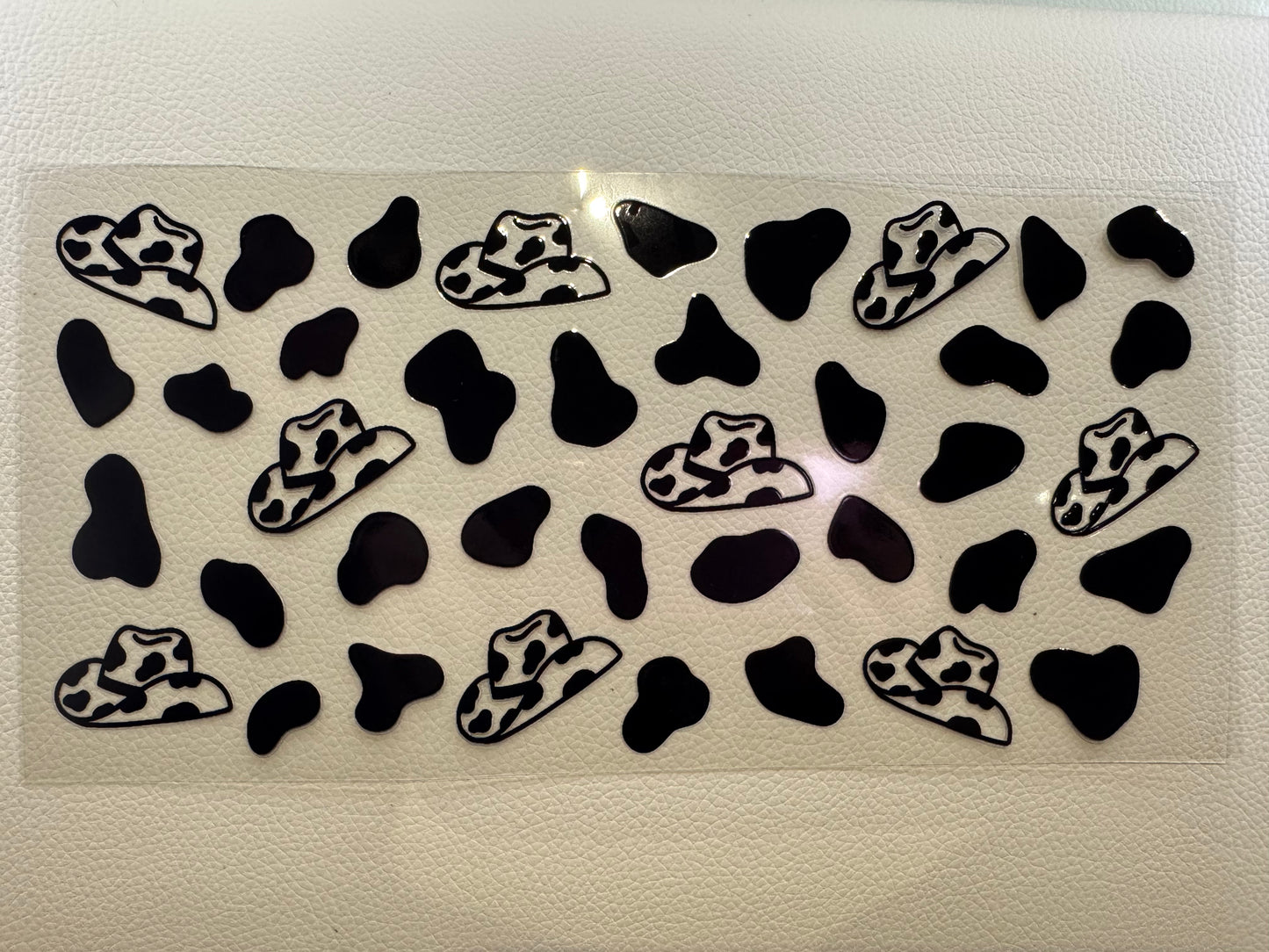 Cow Print decal
