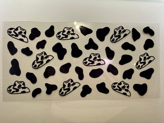 Cow Print decal