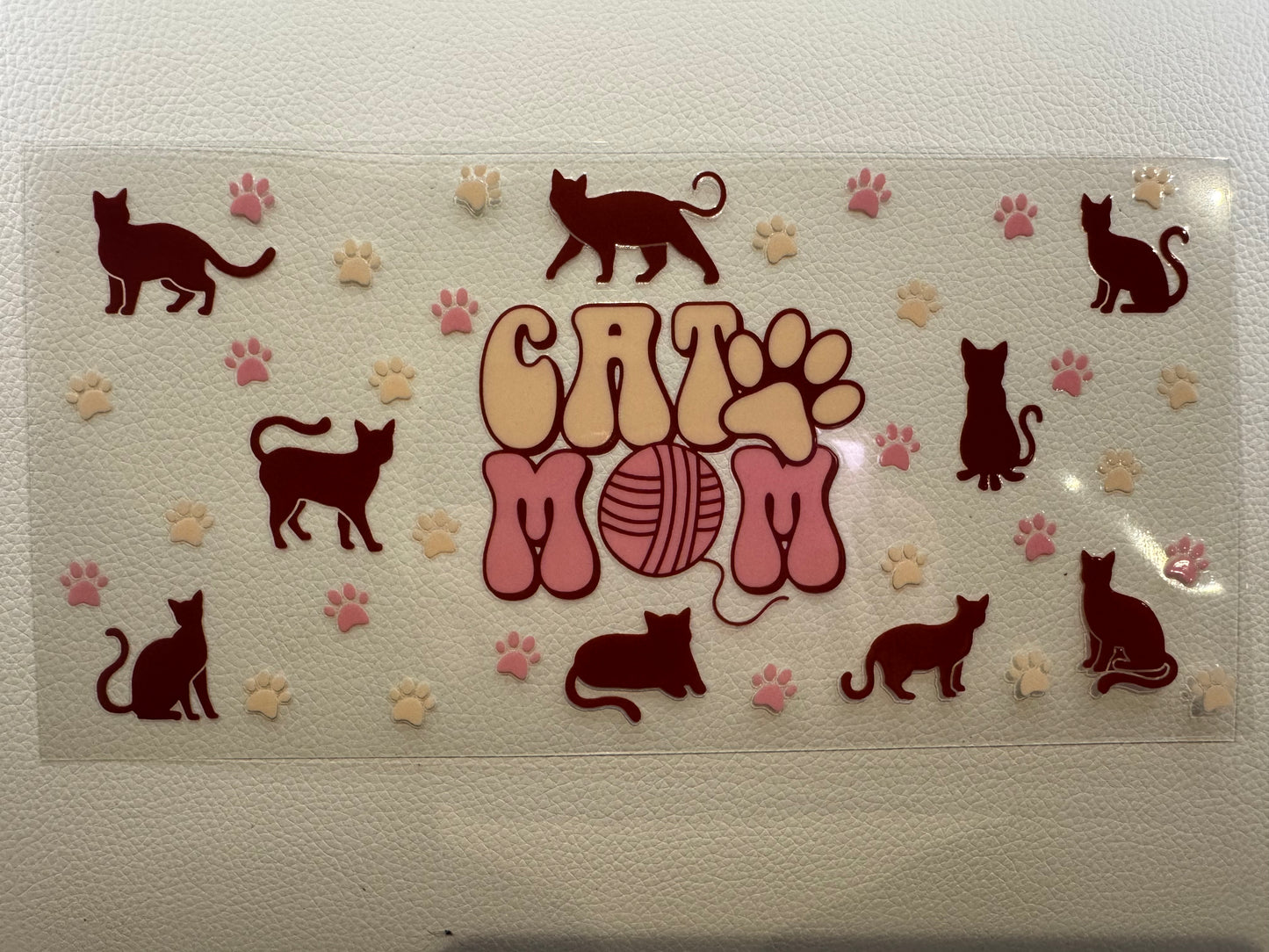 Cat Mom decal