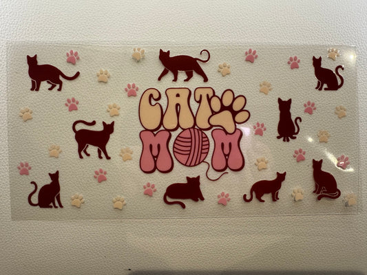 Cat Mom decal