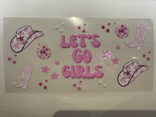 Let’s Go Girls decal
